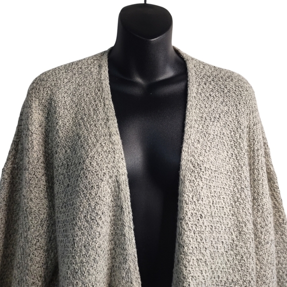 Mud Pie Women's Open Front Fringed Sweater Cardigan Size S/M - Picture 4 of 9